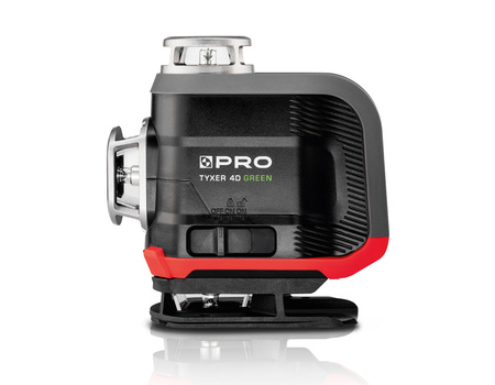 LASER TYXER 4DG ZESTAW PLUS WIELOLINIOWY KRZYŻOWY 4x360° - ZIELONA WIĄZKA