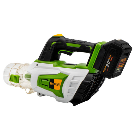 PROCRAFT PB20 AKUMULATOROWA DMUCHAWA 20V AKUMULATOR 4.0Ah ŁADOWARKA