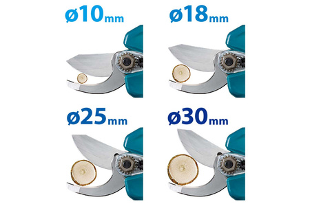 MAKITA DUP181Z AKUMULATOROWY SEKATOR DO GAŁĘZI LXT® – 18V • 30 MM