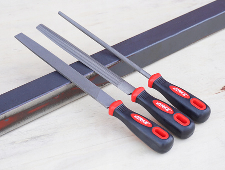 VERKE V05098 ZESTAW PILNIKÓW DO METALU 8" 3 EL VERKE