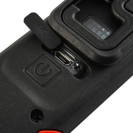 VERKE V87500 LATARKA WARSZTATOWA LAMPKA USB LED COB 3W+3W