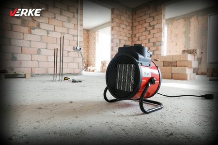 VERKE V80068 NAGRZEWNICA ELEKTRYCZNA 2000W TERMOWENTYLATOR OGRZEWACZ WENTYLATOR FARELKA