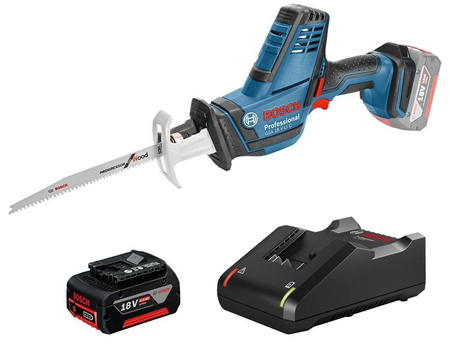 BOSCH GSA 18V-LI C AKU PIŁA SZABLASTA 18V +1x4,0Ah