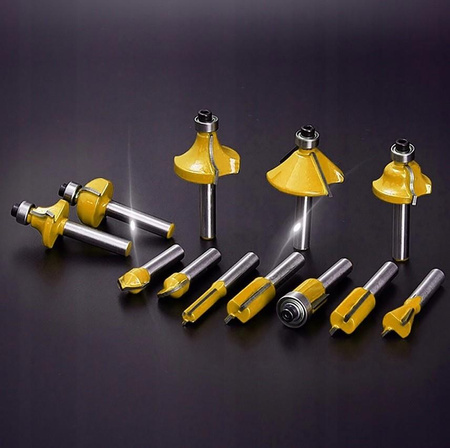 NOTIG N4600 FREZY KSZTAŁTOWE DO DREWNA ZESTAW 35 EL. WALIZKA