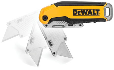 DeWALT DWHT10429 NÓŻ SKŁADANY TRAPEZ + 5 OSTRZY