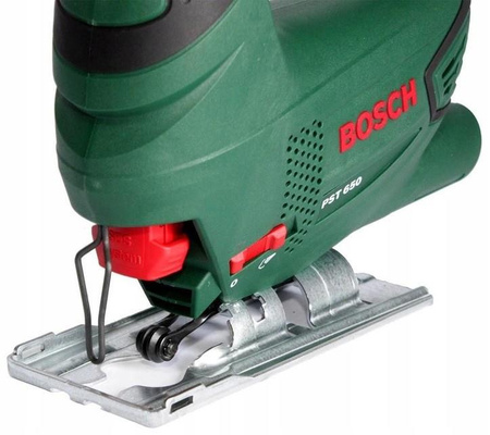 BOSCH PST 650 WYRZYNARKA 500W +WALIZKA +BRZESZCZOT