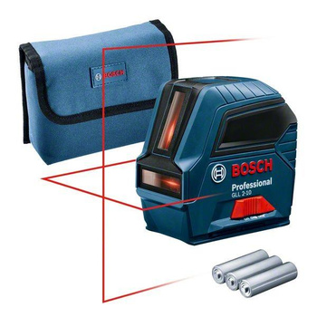 BOSCH GLL 2-10 LASER KRZYŻOWY CZERWONY 10M IP54