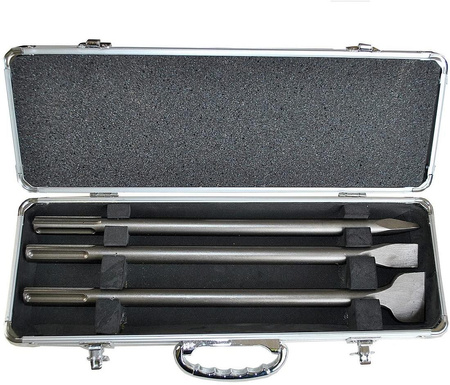 MAKITA D-40543 ZESTAW DŁUT SDS-MAX 3 szt + WALIZKA