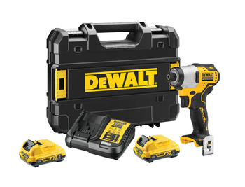 DeWALT DCF801D2 ZAKRĘTARKA UDAROWA + 2x2,0Ah + WALIZKA