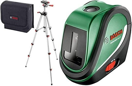 BOSCH Laser krzyżowy + statyw UNIVERSAL LEVEL3 SET