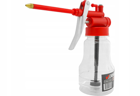 VERKE V86358 OLEJARKA OLIWIARKA MAŁA RĘCZNA OLEJNICA SMAROWNICA OLEJU SMAROWNICZKA 350ml