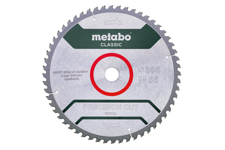 METABO 628064000 PIŁA TARCZOWA 305X30 Z56 WZ 5° UJEMNY