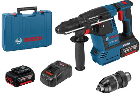 BOSCH GBH 18V-26F AKU MŁOTOWIERTARKA SDS+ 2x6,0Ah