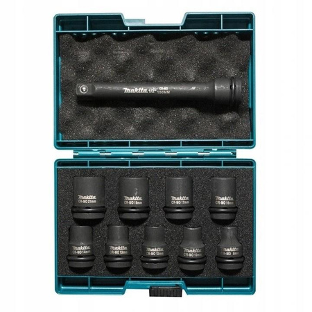 MAKITA DTW190JX3 Klucz udarowy 1/2'' 190Nm + NASADKI