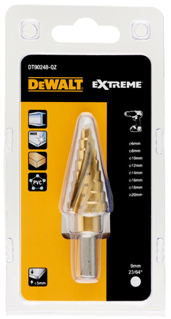 DeWALT DT90248 WIERTŁO STOPNIOWE EXTREME 6-20mm