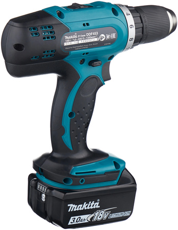MAKITA DDF453RFE AKU WKRĘTARKA 18V 2x3,0Ah + OSPRZĘT 212 SZTUK