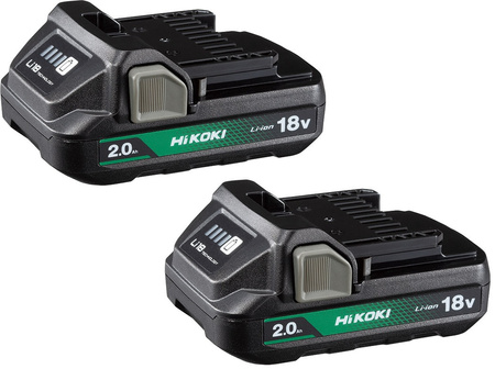 HiKOKI DS18DF WIERTARKO-WKRĘTARKA 18V 53Nm 2x2,0Ah