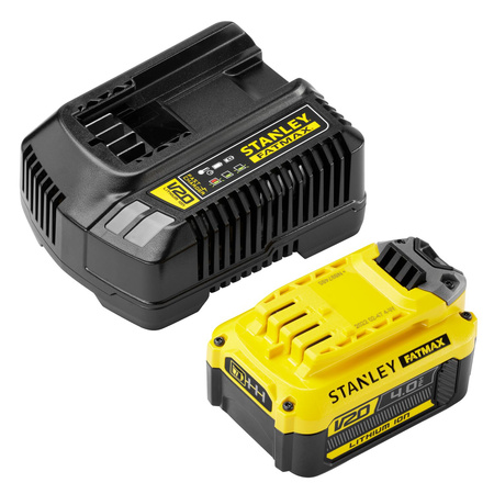 STANLEY FATMAX SFMCB14M1 AKUMULATOR LI-ION 4.0AH 18V V20 + ŁADOWARKA