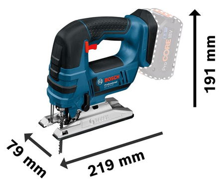 BOSCH GST 18V-LI B AKU. WYRZYNARKA 18V + 1x4,0Ah