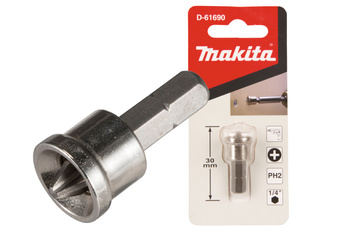 MAKITA D-61690  KOŃCÓWKA Z OGRANICZNIKIEM PH2 30MM 1SZT