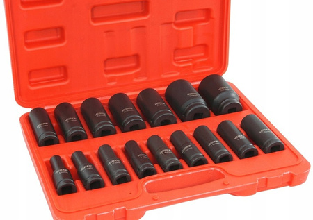 VERKE V39462 ZESTAW NASADEK UDAROWYCH 1/2" 10-32mm