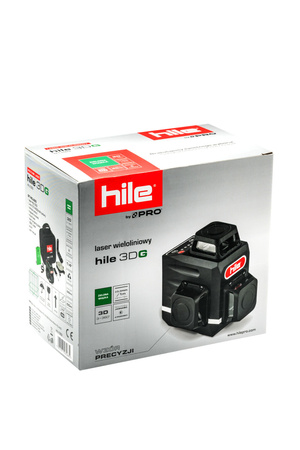 HILE 3DG PRO HI-L1003 Laser wieloliniowy (zielona wiązka)