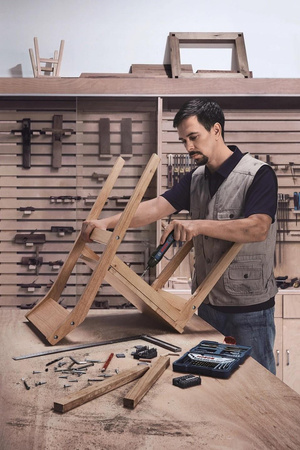 BOSCH GO 2 WKRĘTAK AKU 3,6V + BITY + WALIZKA