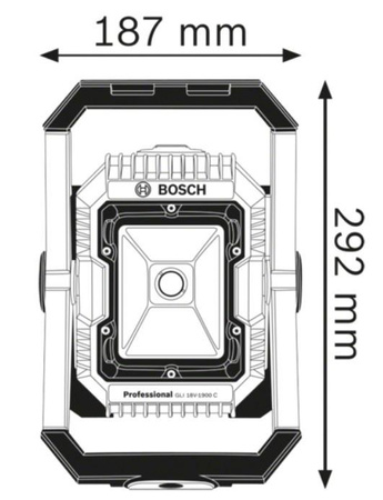 BOSCH GLI 18V-2200C Lampa Akumulatorowa LED 2200lm