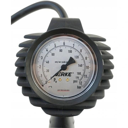 VERKE V81266 PISTOLET DO POMPOWANIA KÓŁ MANOMETREM PROFI