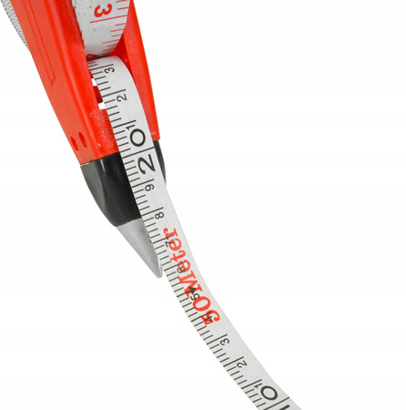 VERKE V06112 TAŚMA MIERNICZA Z UCHWYTEM 50M