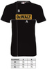 KOSZULKA T-SHIRT MĘSKI Z LOGO DeWALT rozmiar L