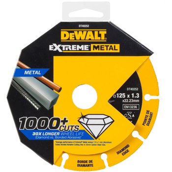 DeWALT DT40252 TARCZA DIAMENTOWA EXTREME METAL 125mm