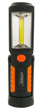 VERKE V87510 LATARKA WARSZTATOWA LAMPKA USB LED COB 87510