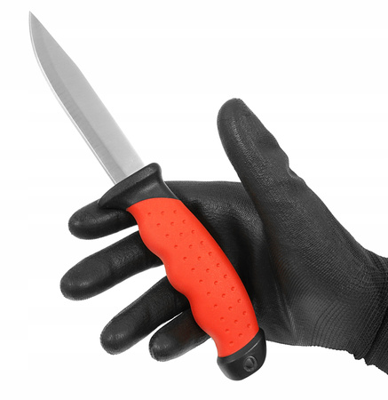 VERKE V86626 NÓŻ UNIWERSALNY 9cm STAL NIERDZEWNA Z POCHWĄ