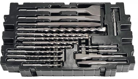 MAKITA B-52059 Zestaw Wierteł i Dłut SDS+ 17 sztuk MAKPAC