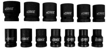 VERKE V39461 ZESTAW NASADEK UDAROWYCH 1/2" 10-24 MM