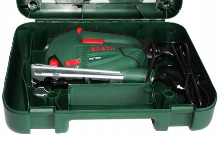 BOSCH PST 650 WYRZYNARKA +11 brzeszczotów +WALIZKA