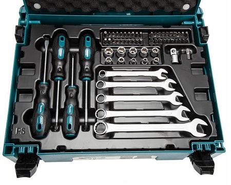 MAKITA E-11542 ZESTAW NARZĘDZI RĘCZNYCH 87 SZT - MAKPAC
