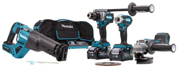 MAKITA DK0126G401 ZESTAW NARZĘDZI 40V XGT + 2x4,0Ah