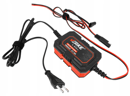VERKE V80025 PROSTOWNIK ŁADOWARKA AKUMULATORA 6V 12V 1A
