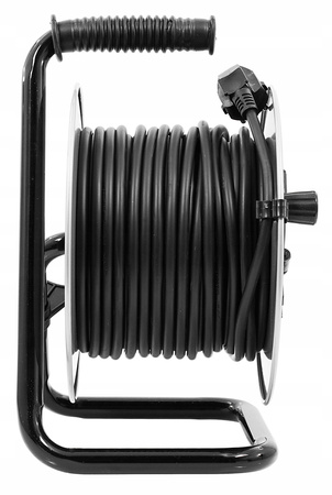 VERKE V70015 PRZEDŁUŻACZ ZWIJANY 3x1,5mm 25m 4 GNIAZDA