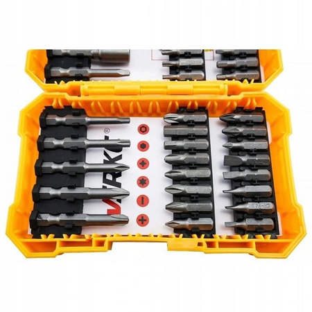 VERKE V39201 ZESTAW BITÓW BITY KOŃCÓWKI TORX IMBUS 42 szt