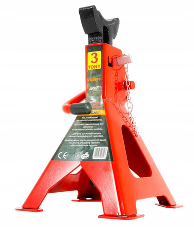 VERKE V80083 PODSTAWKI KOBYŁKI WARSZTATOWE 3T Z BLOKADĄ