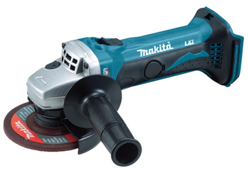 MAKITA DGA452Z SZLIFIERKA KĄTOWA 115mm 18V + TARCZE TNĄCE 10szt