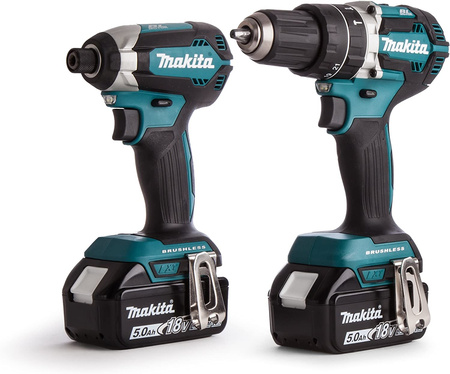 MAKITA DLX2180TJ WKRĘTARKA + ZAKRĘTARKA 18V + 2x5,0Ah