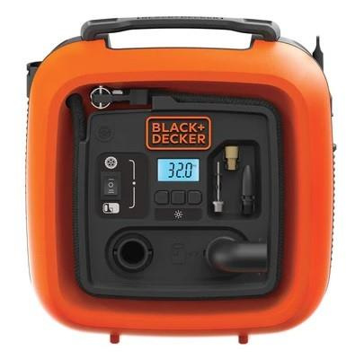 BLACK+DECKER ASI400 KOMPRESOR 12V 11BAR+3 KOŃCÓWKI