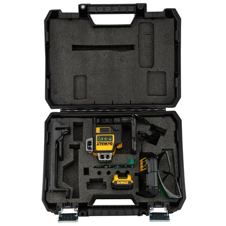 DeWALT DCE089D1G Laser krzyżowy 360° zielony 2Ah