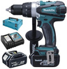 MAKITA DDF458RTJ AKU WKRĘTARKA 18V 91Nm + 2x 5,0Ah