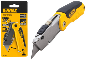 DeWALT DWHT10035-0 NÓŻ SKŁADANY TRAPEZ + 3 OSTRZA