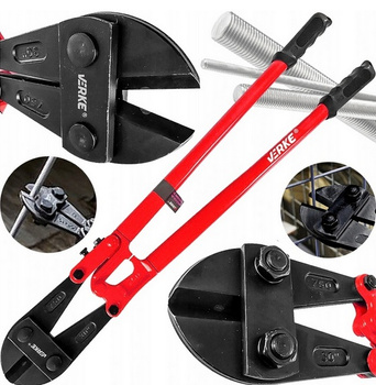 VERKE V06254 NOŻYCE SZCZYPCE DO CIĘCIA PRĘTÓW DRUTU 30'' 750mm